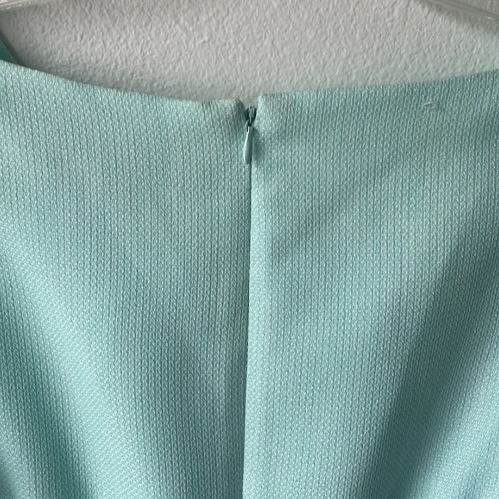 Evan Picone dress size 8 aqua gorgeous - Picture 5 of 12